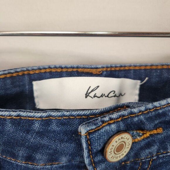 KanCan Denim Skinny Jeans Women's 11/29 Blue High Rise Stretch Distressed - Picture 9 of 11